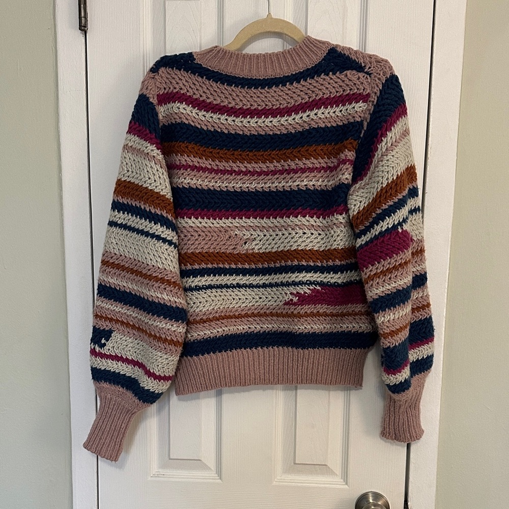 Z Supply Multicolor Striped Sweater - Picture 3 of 3